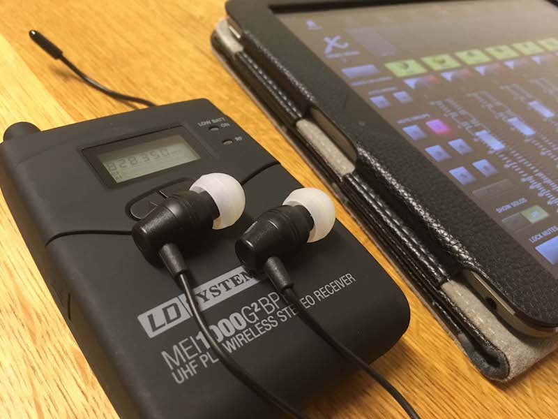 Live Mixing mit In Ear Monitoring (IEM)